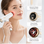 Household color light nano-electric micro-needle beauty instrument introduction of facial water light mts into mesodermal needle microcrystals