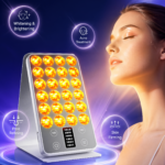 Photon rejuvenation instrument household whole-body T-photon rejuvenation beauty instrument brightens LED cosmetic mirror facial instrument.