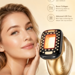 Transdermal collagen phototherapy instrument household face lifting and firming V-face photon rejuvenation collagen