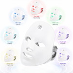 Photon rejuvenation mask household large row of lights led face freckle acne mask red and blue beauty instrument